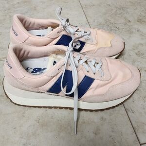 New Balance 237 Pink and Blue Sneakers Sz 9